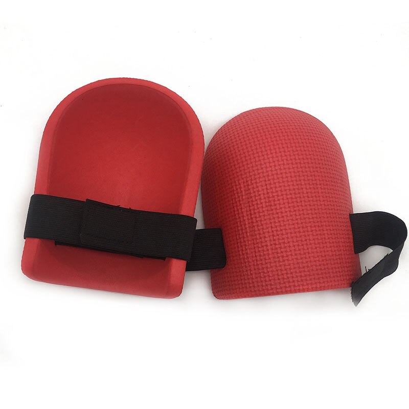 Genouillères élastiques eva, gaine de genou t-line, protection de genou pour jardinier, protection antidérapante, ys-buy: Rouge
