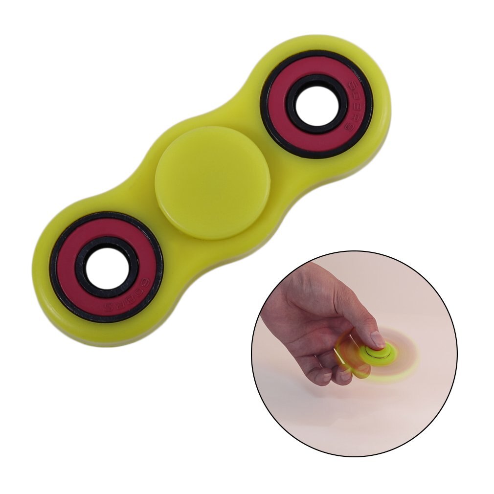 New Hot Liscia Contorno Tre Fori Del Nitruro Di Silicio Cuscinetto Lungo Tempo Ridurre Lo Stress Dito della Mano Spinner Giocattolo Regalo Per I Bambini: 1