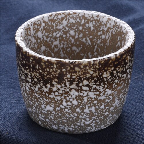 Snøglasur japansk stil keramisk husholdningskolbe skyldpotte keramisk risvinsett keramisk tekopp vinglass: C 4 x 4 x 4.5cm