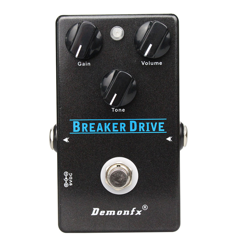 Compresor Demonfx/Overdrive/Booster Pedal de efectos de guitarra de con True Bypass
