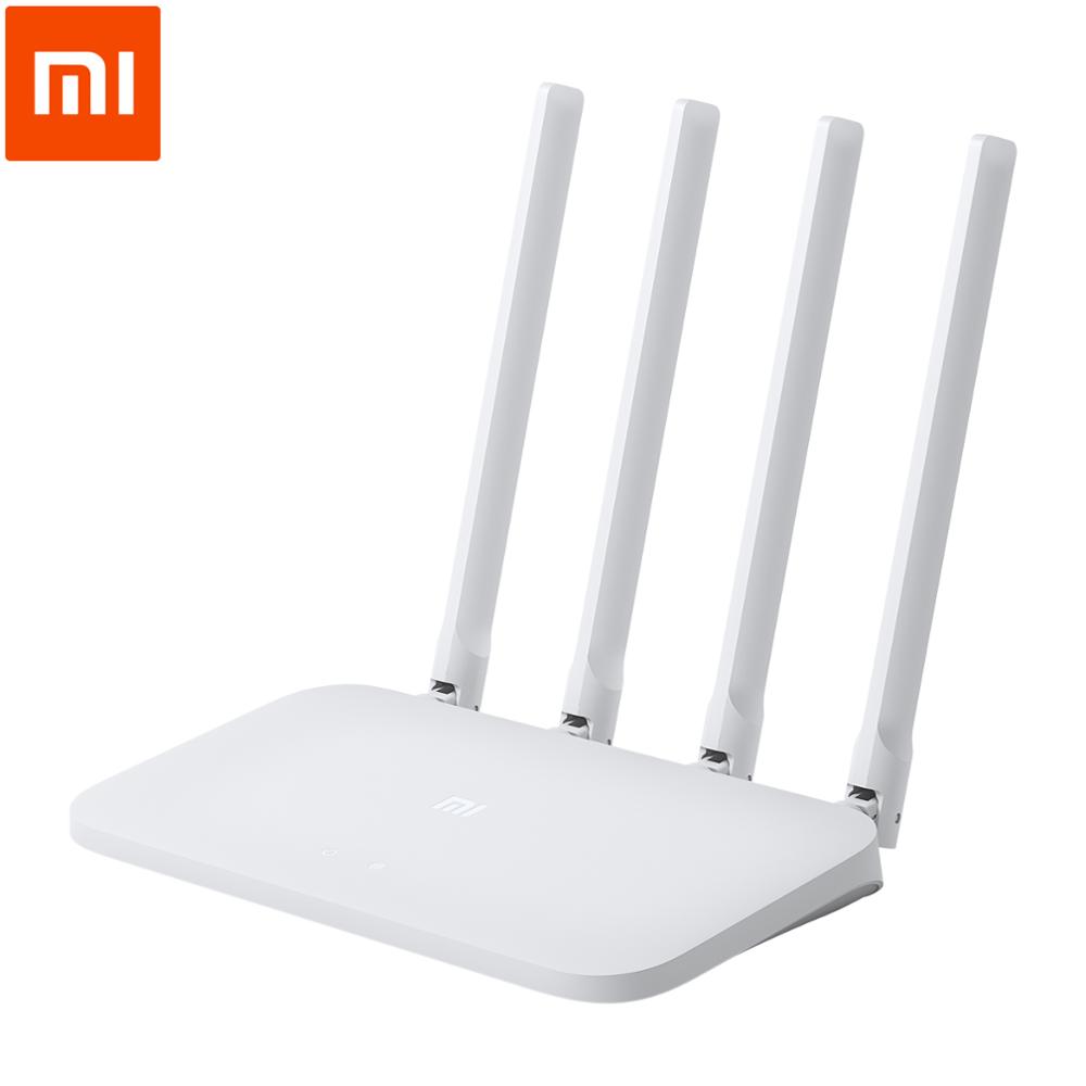 Xiaomi Mi WIFI Router 4C Roteador APP Control 64 RAM 802.11 b/g/n 2.4G 300Mbps Router 4 Antennas Router Wifi Repeater for Home