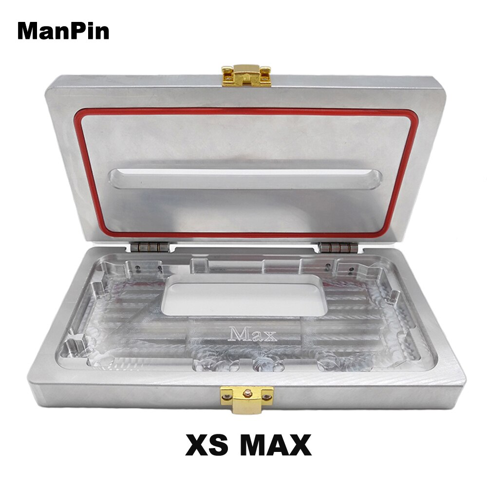Lcd skjerm form ramme ramme presse laminering mold for iphone 11 pro max 11 pro x xs max front glass fix mobiltelefon reparasjonsverktøy: Xs maks