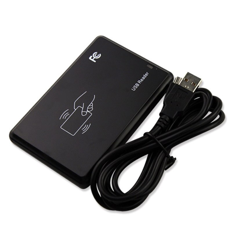 1 Pcs 125Khz USB RFID Smart Card Reader Portable Contactless Proximity Sensor EM4100 UY8