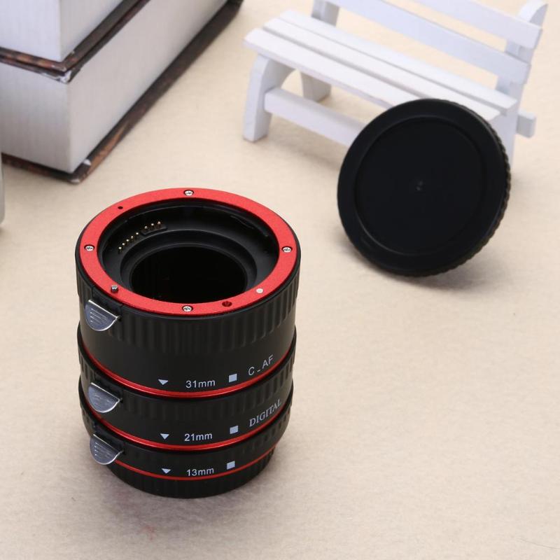 Camera Lens Adapter Auto Focus AF Macro Extension Tube/Ring Mount For CANON EF-S Lens For Canon EOS EF EF-S 60D 7D 5D II 550D