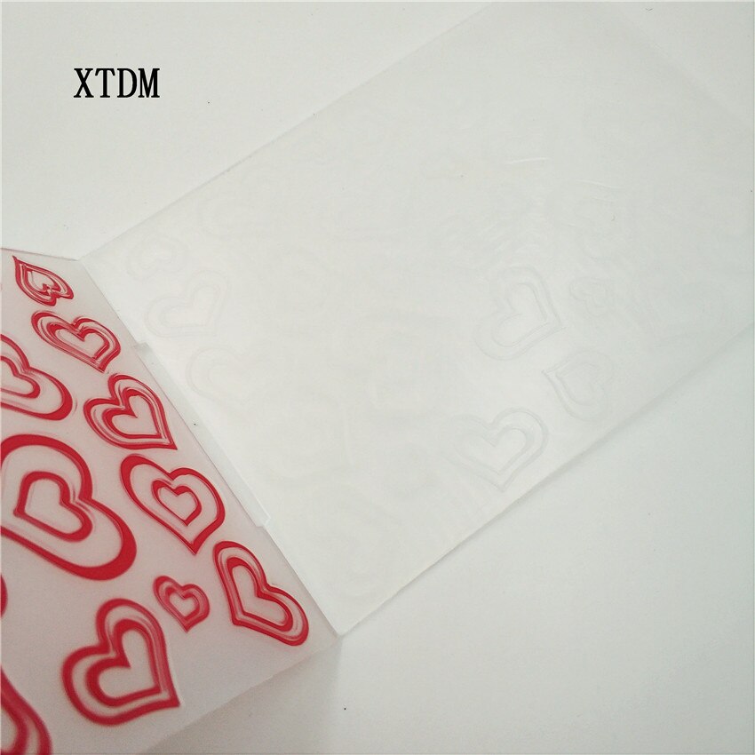 plastic love template craft card making paper card album wedding decoration scrapbooking Embossing folders