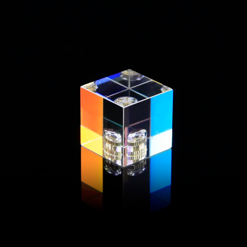 20*20*20mm0.78*0.78*0.78in Cubic Science Cube Optical Prisma Photography with Hexahedral Prism Home Decoration Prism Glass