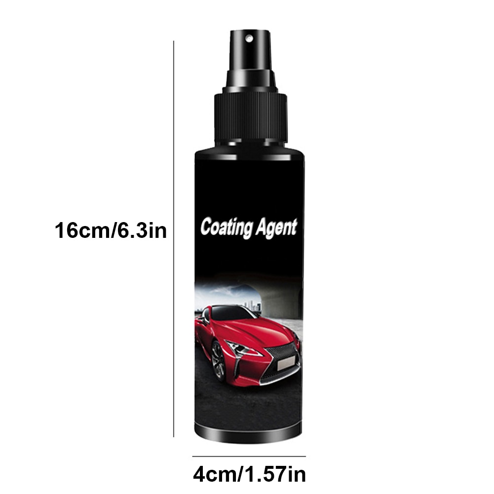 120ML Car Coating Agent Liquid Ceramic Coat Anti Scratch Coating Hardness Super Hydrophobic Glass Coating Car Paint Care