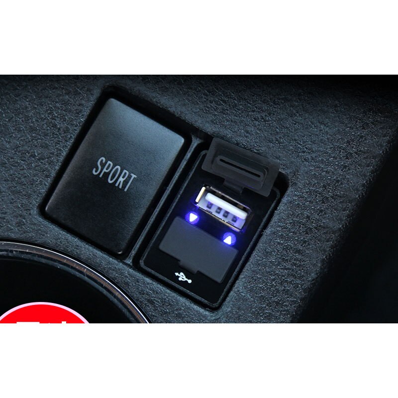 Lsrtw 2017 auton vaihde kojelauta usb sähkölaturin liitin toyota corolla  e170 lisävarusteille