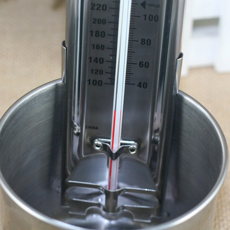 Baking Thermometer 40-200 Degrees Scale Display Kitchen Thermometer for Cooking Jam Sugar Candy Craft Hanging Temperature Gauge