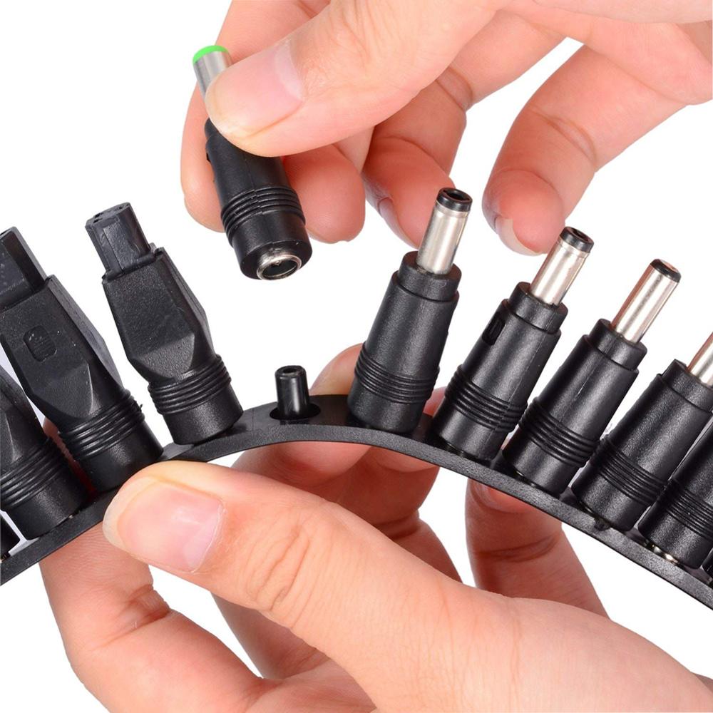 Universal 34Tips 120W 12V Notebook Charger Power Adapter for Laptop Mobile Car Adjustable Portable Charger Laptops US Plug