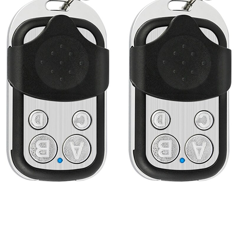Copy Wireless Remote Control Key Metal Four-Button Electric Garage Door Key Universal Access