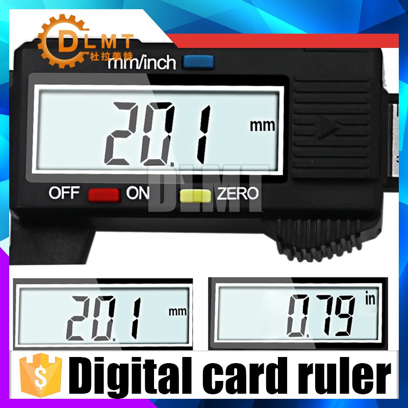 QST008 LCD Digitale Elektronische Carbon Fiber Schuifmaat 150mm 6 inch Gauge Micrometer Meten