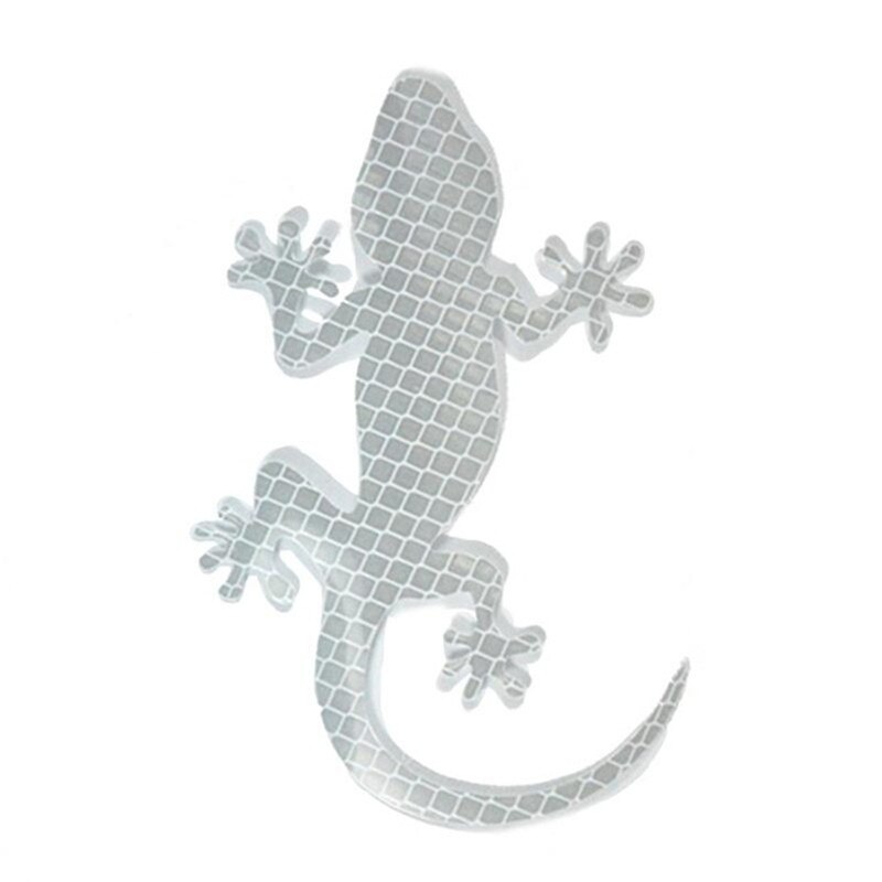 Car Door Side Universal Plastic Emblem Sticker Traffic Safety Warning Decals Light Reflector Reflective Sticker Auto Styling