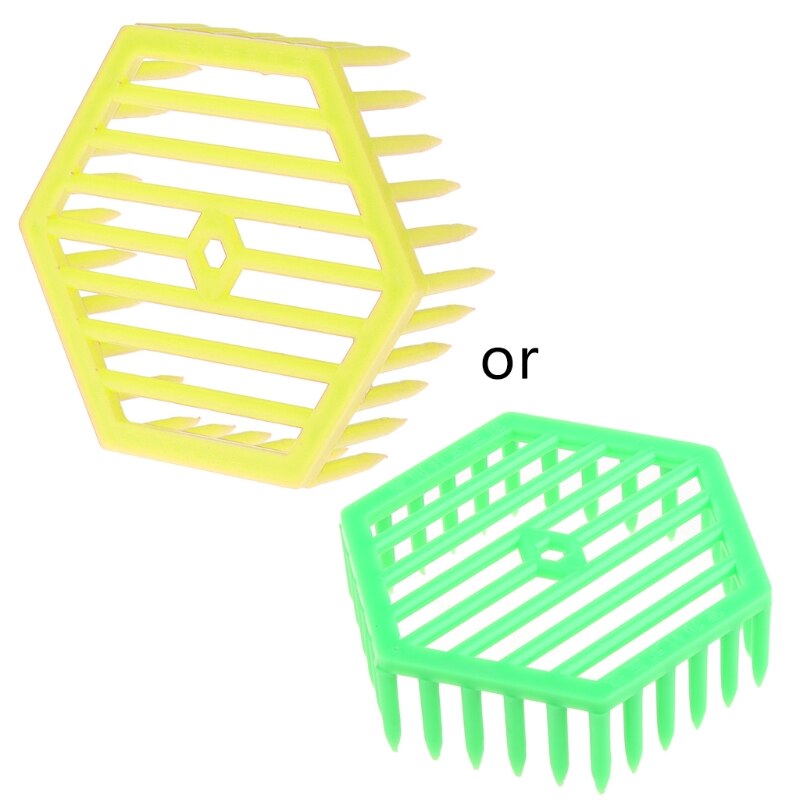 Bee Koningin Kooi Bijenteelt Bijenteelt Tool Plastic Apparatuur Zeshoekige Levert: Default Title