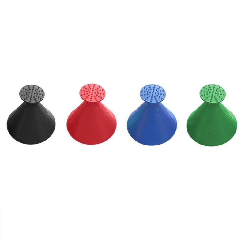 Auto Car Magic Window Windshield Car Ice Scraper Shaped Funnel Snow Remover Deicer Cone Deicing Tool Scraping ONE Round