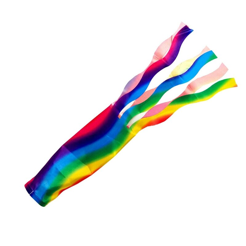 Rainbow Windsock Wind Streamer Flag Garden Camping Decoration Flag 70CM