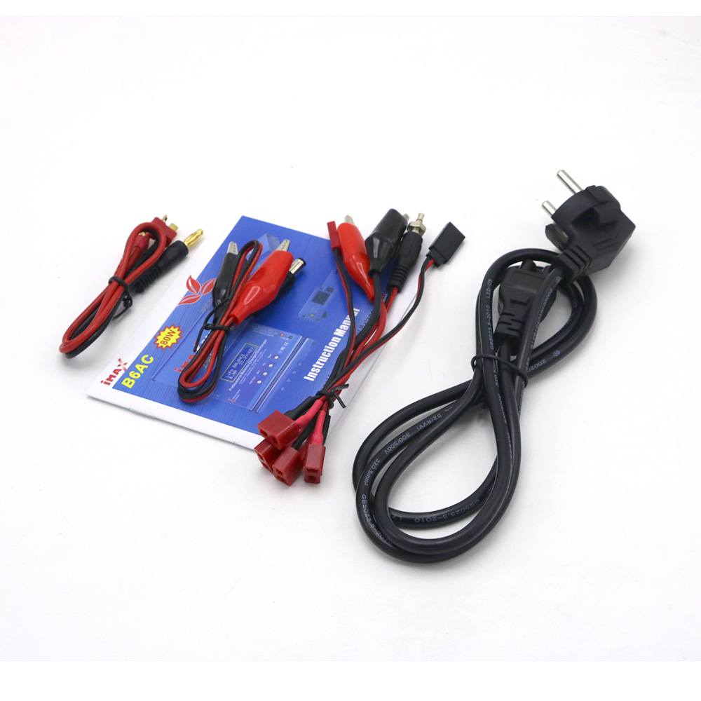 Imax B6 AC RC chargeur 80W B6AC 6A chargeur d'équilibre écran LCD numérique Li-ion LiFe Nimh Nicd PB Lipo déchargeur de batterie