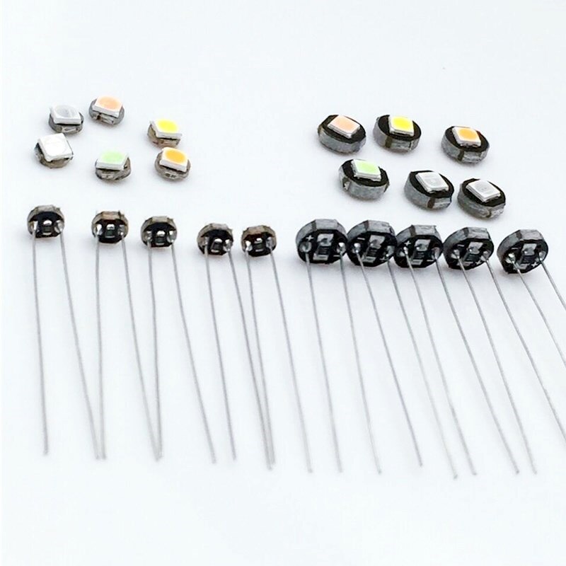 10 Pcs T1 T3 T4.2 T4.7 T5 Auto Lamp Led Lights12V 1SMD Instrumentenpaneel Lamp Indicator Centrale Controle Cd Air conditioning Lamp