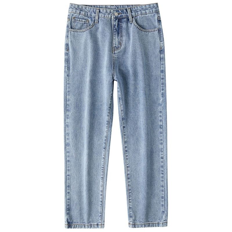 Men's Jeans Trousers Denim Pants Pocket Ripped Plain Comfort Breathable Outdoor Daily Going out Fashion Casual Blue