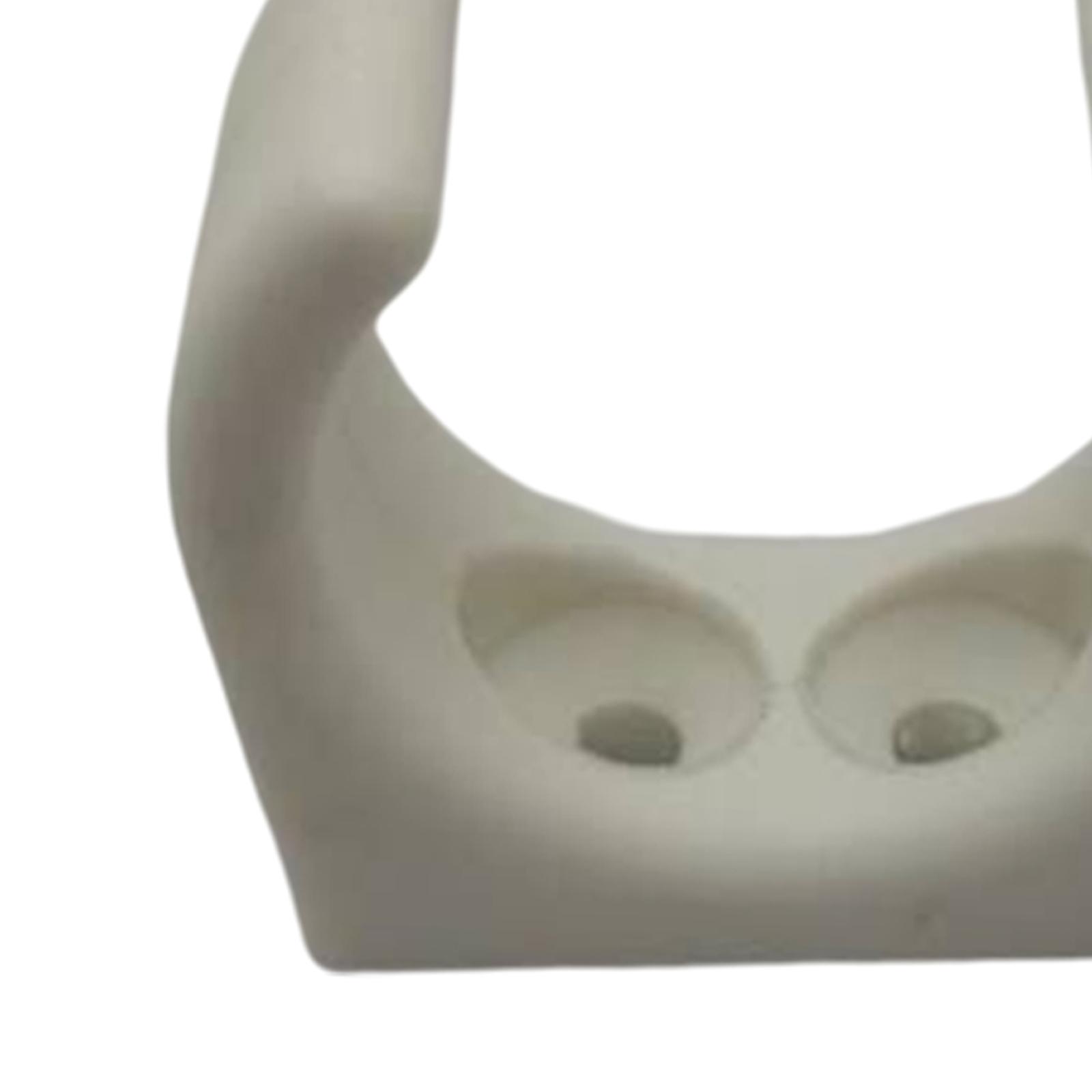 2 Pieces Boat Ladder Clips Nylon Ladder Hook for 1-1/4" Tubes Easy Access Holder Boat Storage Clips for Boats Accessories