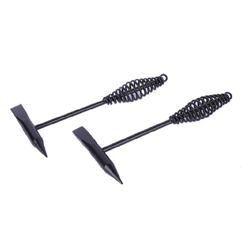 Schweißen Chipping Hammer Frühjahr Griff Dämpfung 2 Köpfe Slap Clean Tool A9LB