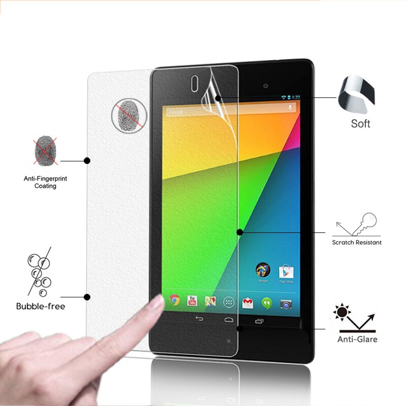 Película protectora de pantalla antideslumbrante Premium, película mate para GOOGLE NEXUS 7 II 2nd 7,0 "tablet, películas protectoras de pantalla antiarañazos