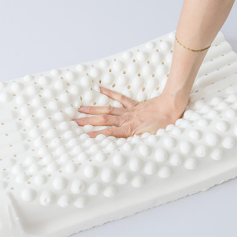 Thailand Natural Latex Bed Cervical Pillow Health Care Orthopedic Pillow for Neck Dunlopillo Latex Foam Pillow Sleeping Almohada
