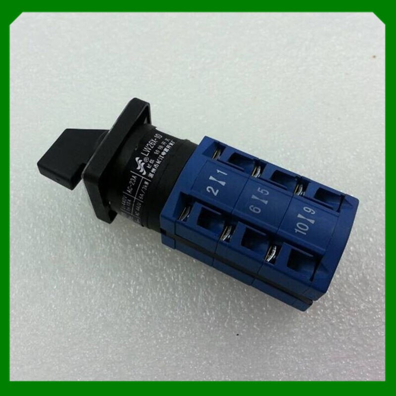 1PC Rotary Switch Universal Conversion Switch LW26X-10D0723/3 Combination Switch LW26X-10YH3/3