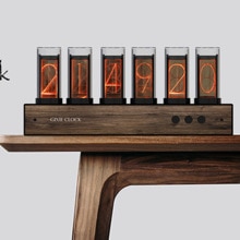 Tylko jedna tuba Gixie zegar blask rura dla rzekomy-blask rura zegar Gixie światło jarzeniowe zegar analogowy