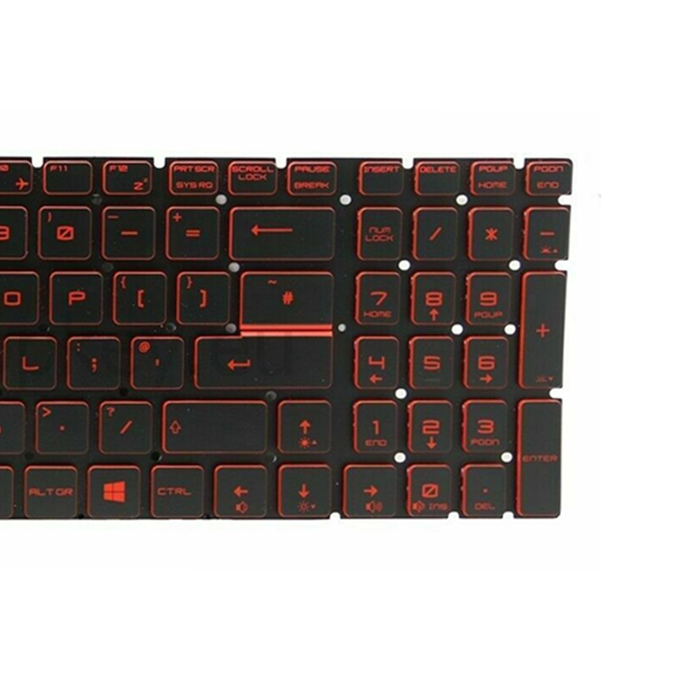 Original laptop keyboard For MSI GL72M GL62 GL72 6QC 6QD 6QF GV62VR GL62MVR GV72VR GL63 GL73 GL62M English US Backlit