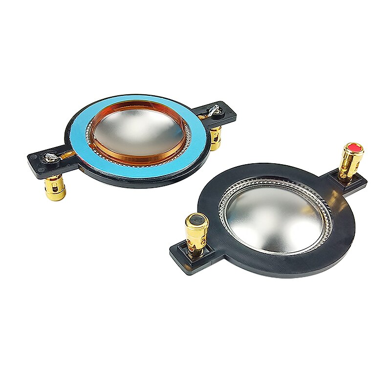 GHXAMP 34.4mm Speaker TREBLE Spreekspoel Titanium Film Tweeter Ring Voice Membraan Luidspreker Accessoires DIY 8OHM 2PCS