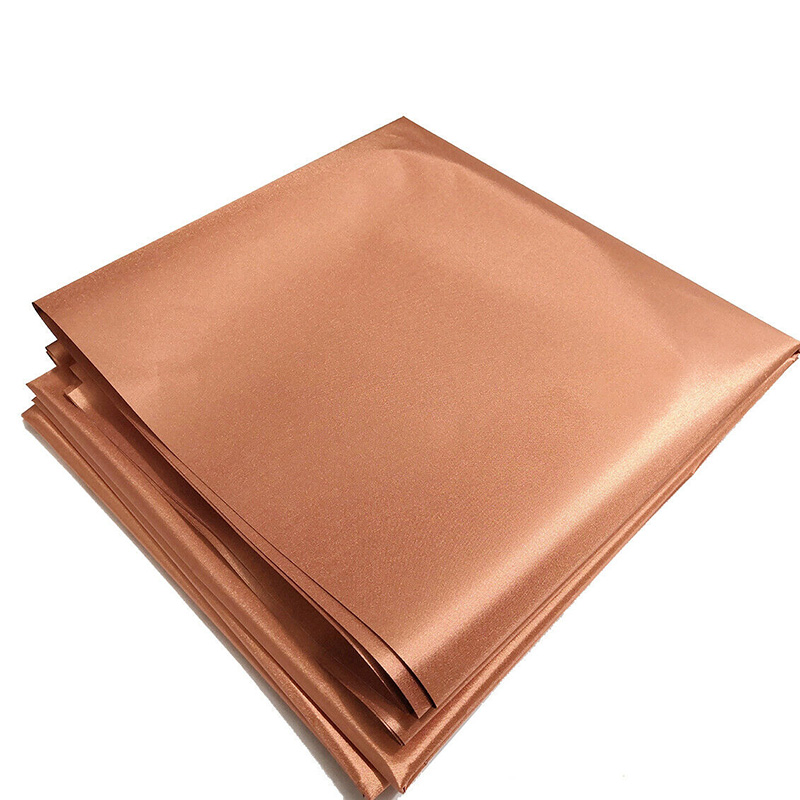 Faraday Fabric 1/2/5/10m Anti-radiation EMF/EMI Protection Copper Fabric Blocking RFID/RF Shields Phone Signal Conductive Cloth: S