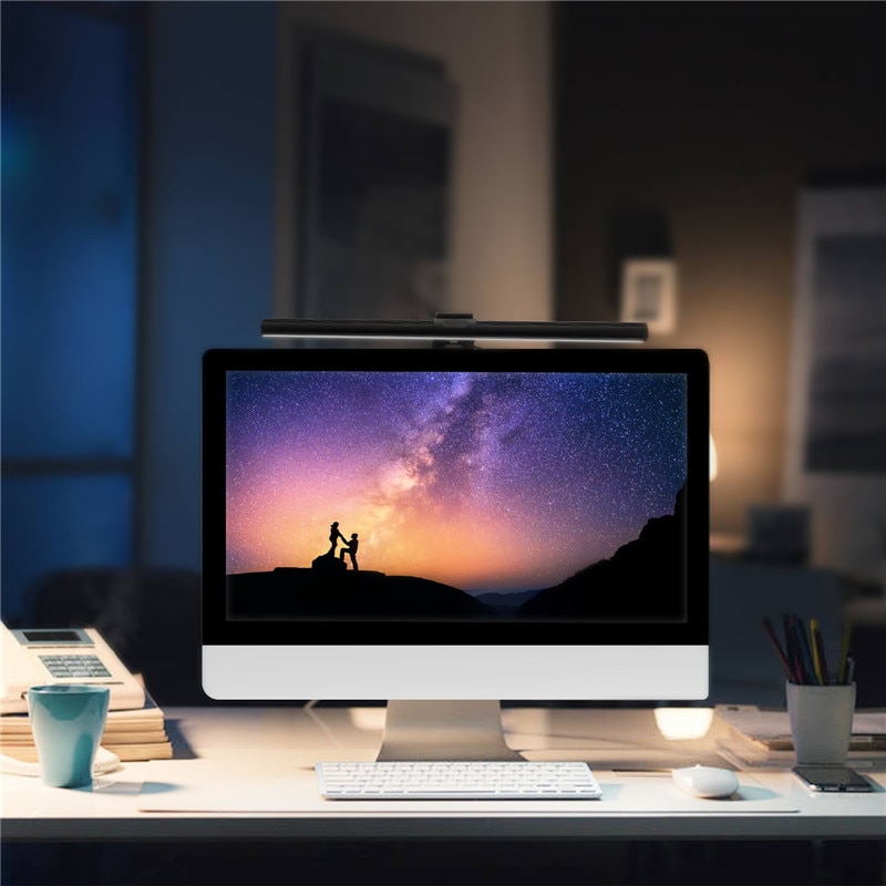 LED Computer Screenbar Light Desk Lamp Laptop Screen Bar Hanging Lights Table Lamp Monitor Lighting For Eye Protection Reading
