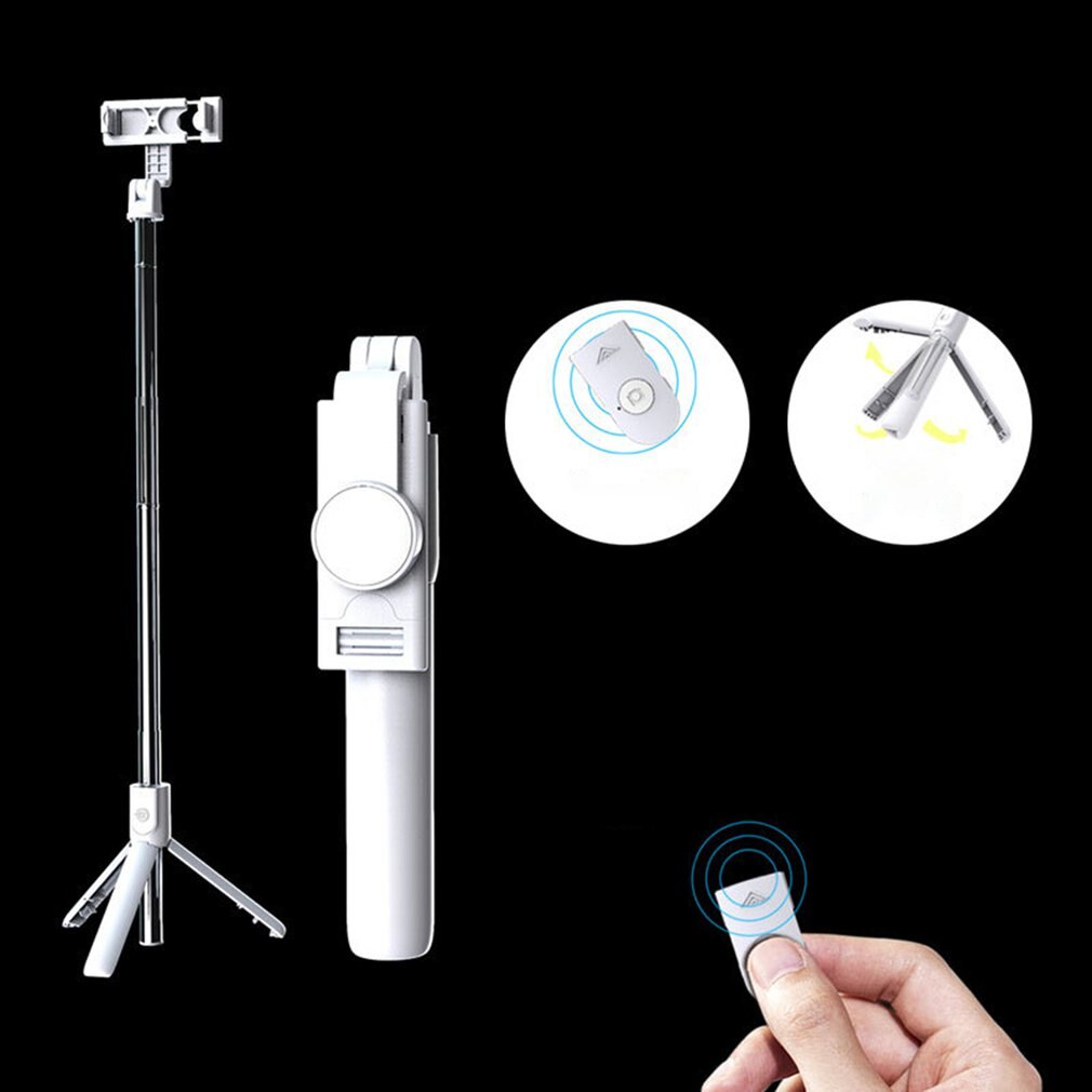 BSIDE Selfie Stick Tripod - Bluetooth Remote - Rotatable Mount - Live Photo Holder