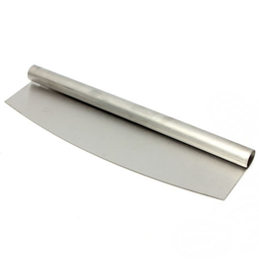 Stainless Steel Pizza Cutter 12 inch Blade Rocker Slicer Pizza/Cake /Chees/bread Divider Knife pizza stone 1215