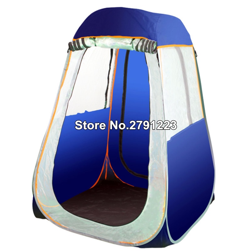 Portable Fishing Tent Movable Waterproof Football Watching Tent Blue Outdoor Waterproof Fishing Tent Movable Camping Tent