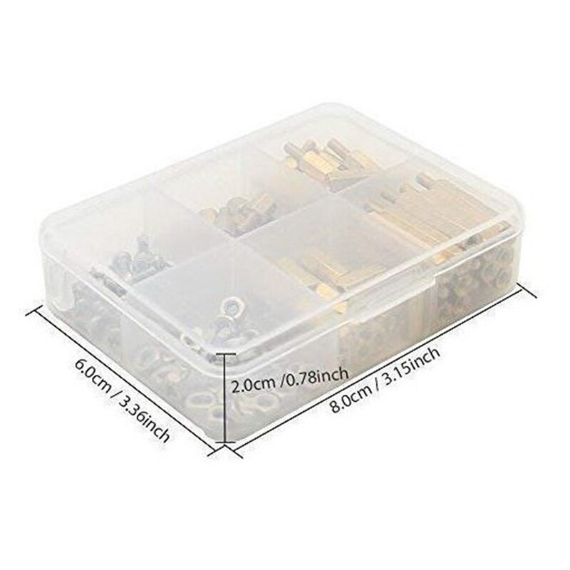120 sztuk narzędzie instalacyjne dla Raspberry Pi 4 Model B/3B +/3B M2.5 seria Hex mosiądz kolumna/nakrętki + śruby zestaw akcesoriów