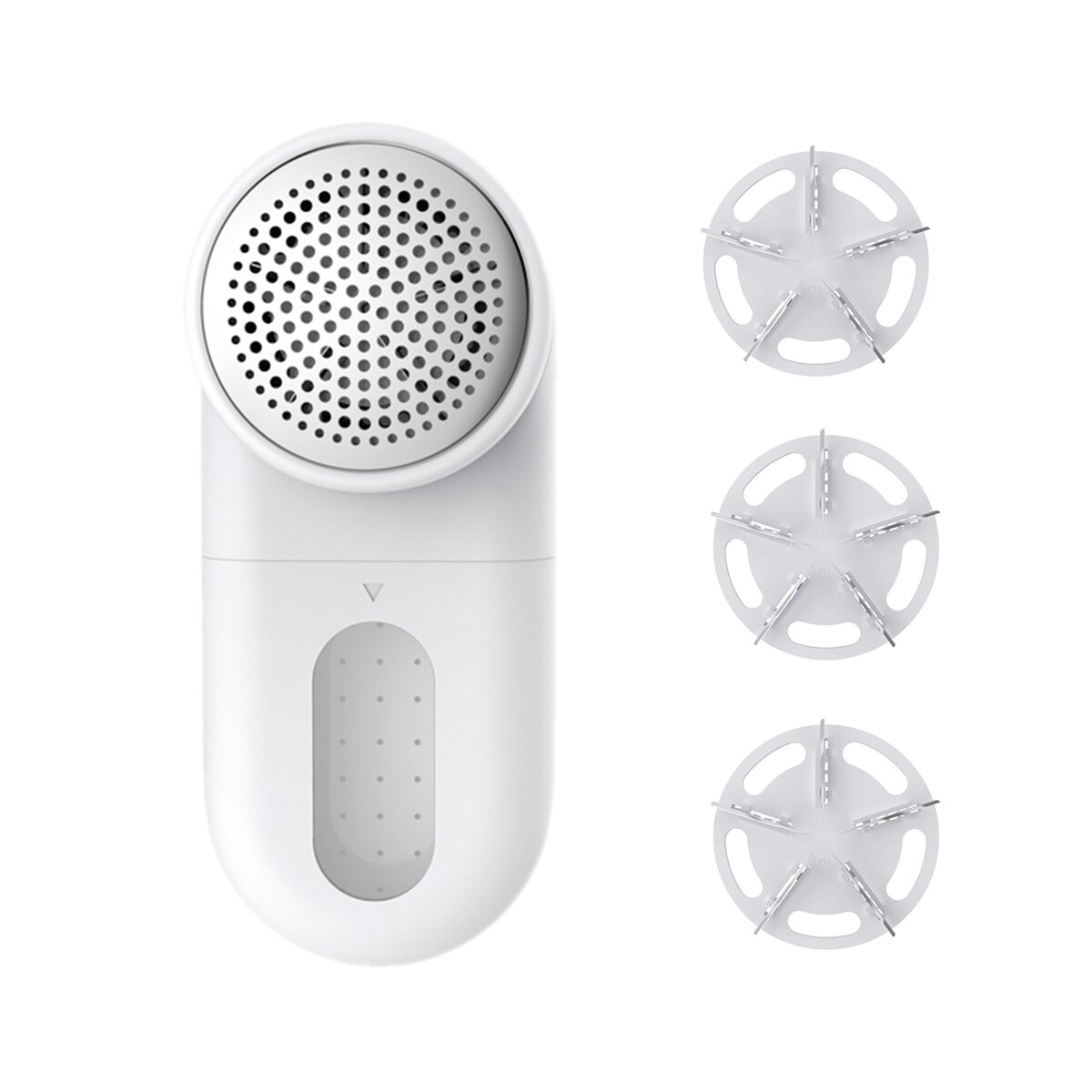XIAOMI MIJIA Lint Remover MQXJQ01KL Cutters Portable Charge Lint Remover Trimmer USB Charging Fluff Pellets Spools Cut Machine: MQXJQ01KL  3head