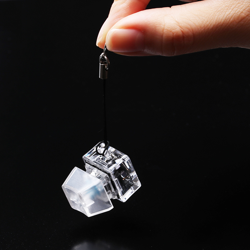 Cherry MX Switch Keycaps LED Blue Backlit Tester Translucent Key Caps For Mechanical Keyboard Testing Tool Translucent Keychain