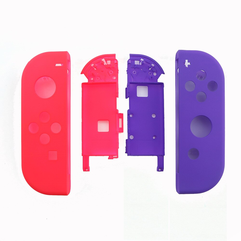 YuXi For Nintend Switch NS Joy Con Replacement Housing Shell Cover for NX for JoyCons Controller Case and Screwdriver screws: JI