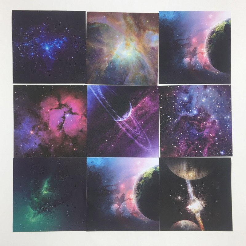 70 sheets/pack Decor Scrapbooking Greeting Cards Origami Photo Album Handmade Craft Paper Card Making Art Background Pad 15x15cm