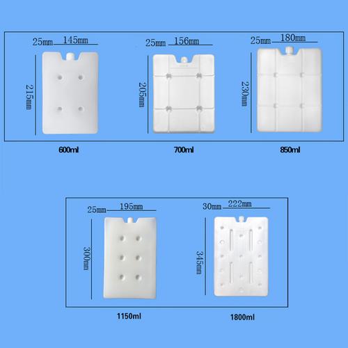 600-1800ml Gel Freezer Reusable Ice Blocks Cooler Water Injection Bag Picnic Travel Lunch Box Fresh Food Storage