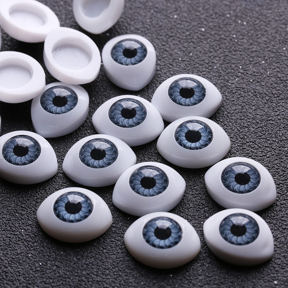 20 pçs/set quente nova boneca olhos de segurança para diy brinquedo olhos animais brinquedo fantoche fazer dinossauro olhos diy artesanato acessórios brinquedos diy olhos