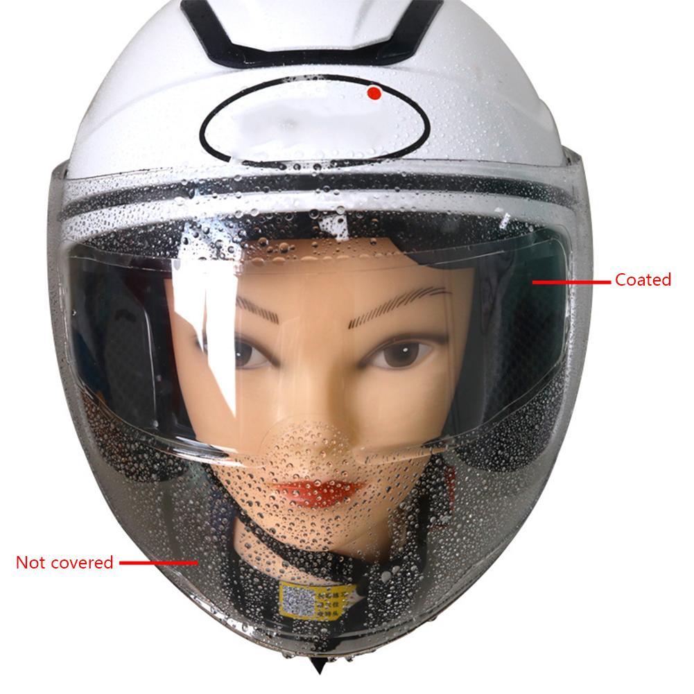 Helmet Clear Anti-Fog Patch Anti-rain Protective Film Universal Lens Film Motorcycle Visor Fog Resistant Motor Accessories