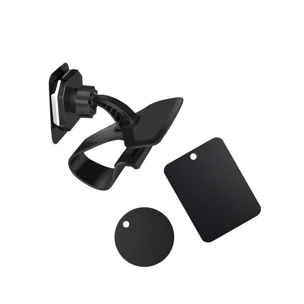 Bil magnetisk navigering telefonfäste bil central kontroll instrumentpanel universal 360 graders roterande mobiltelefon fäste