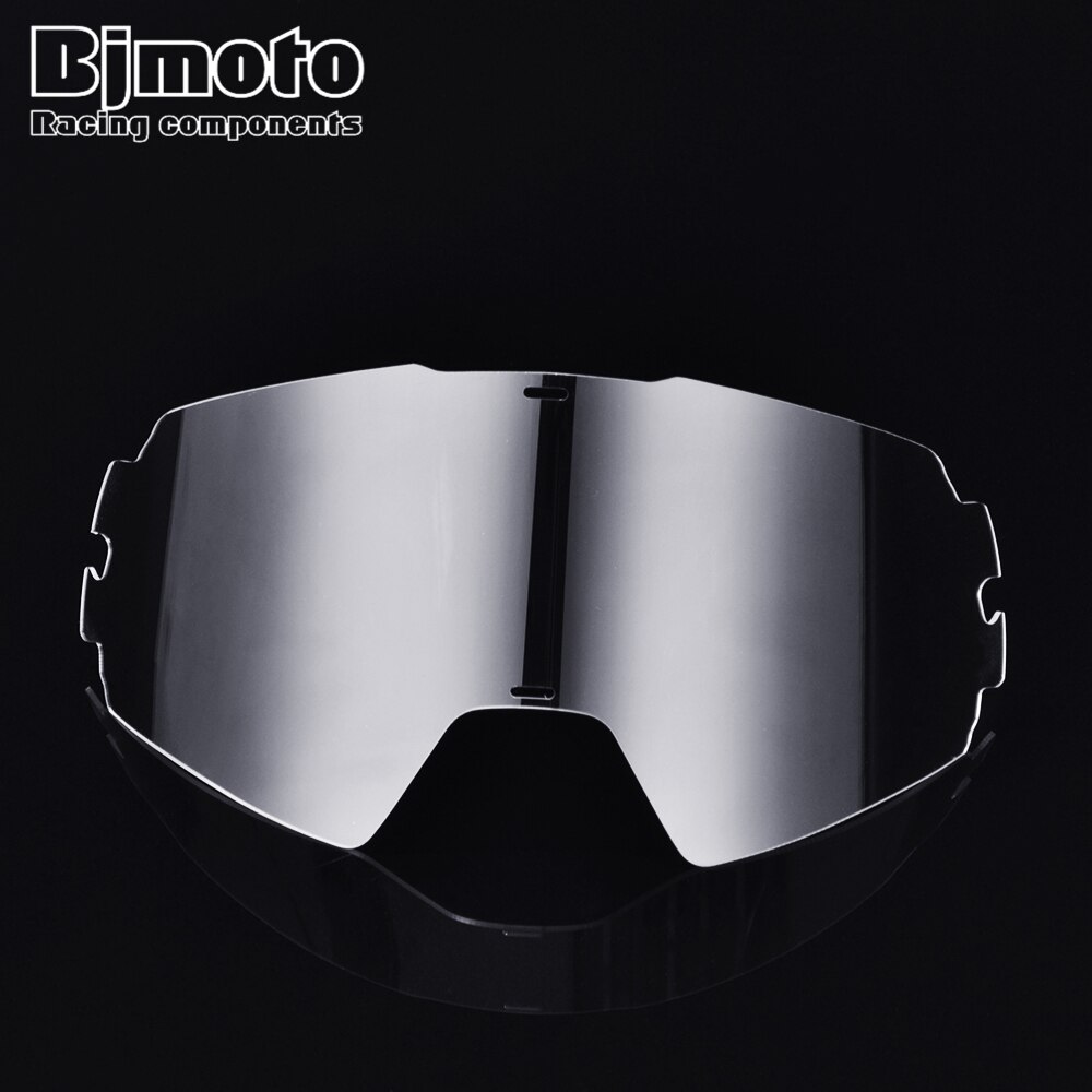 Bjmoto motorcykel hjelm briller glas mx motocross snavs cykel briller cykelbriller klar farve linse udskiftning beskyttelsesbriller film