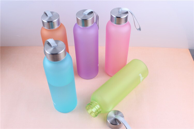 Plastic Tour Water Bottle 600ML gym Drink Water Bottles Protein Shaker Sport Drinking Water Bottle Infuser