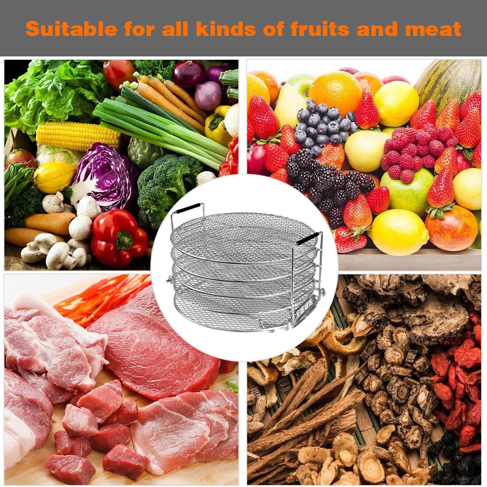 Dehydrator Rack 5-tier Stackable Stainless Steel F... – Vicedeal