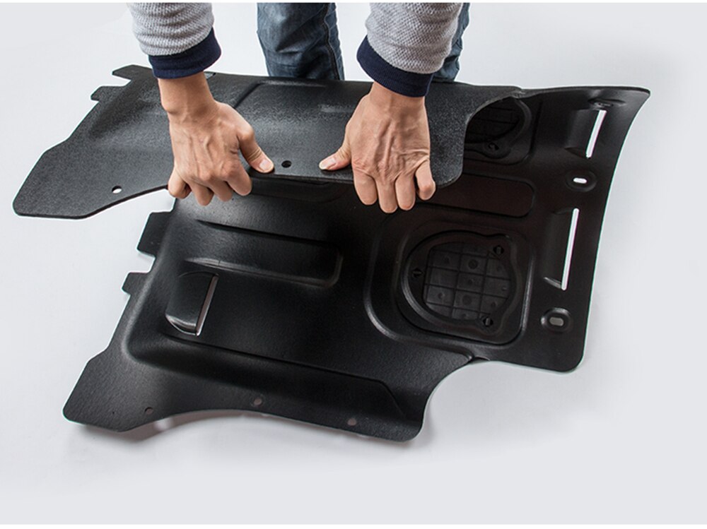 Bil exteriör chassi del undervattenssats för honda odyssey 2.4l under motor stänkskydd skydd stänkskydd panel