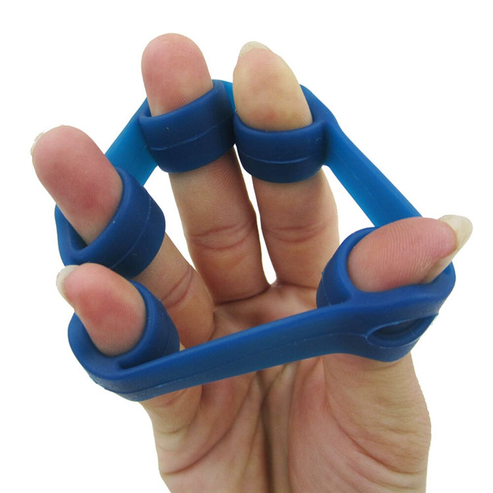 Fidget Toys Stress Hand Finger Strength Exerciser Trainer Strengthener Grip Resistance Band Tension Anxiety Relife Toys